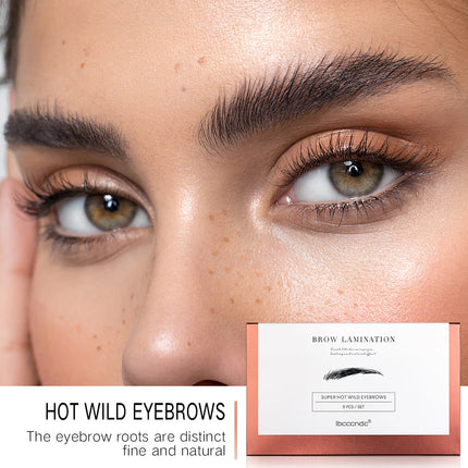 2 in 1 set eyebrow lamination and eyebrow tinting kit, eyebrow lifting kit with tint and plastic wrap