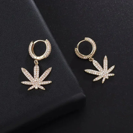 Hip Hop Ice Out Sparkling Round Inlaid Zircon Hypoallergenic Earrings for Men Women Fashion Cool Punk Rock Party Jewelry