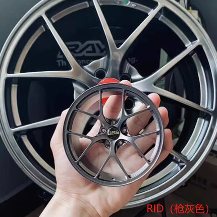 Wheel Model Car Ornaments RAYS Metal Wheel RID Aluminum Alloy Simulation Forging Wheel Modification Creative Desktop Toy