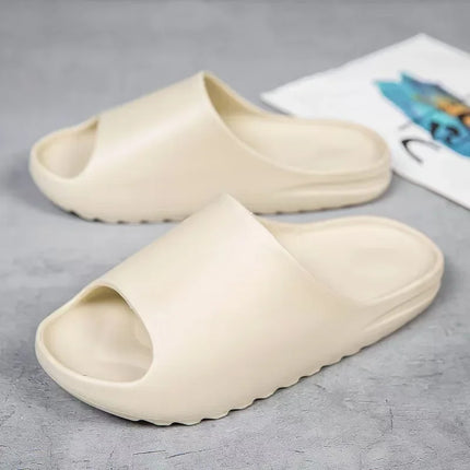 2025 Hot sales Coconut Slippers Cloud Thick-soled Sandals Summer Fashion Soft Bottom Beach Men Slippers Women's SandalsSlides