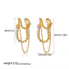 T111-clip earrings