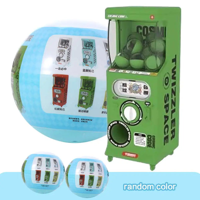 Desktop Decoration Capsule Toys Miniature Items Home Decor Egg Twister Machine Play House Plastic Gachapon Machine