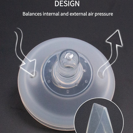 7cm Big Mouth Silicone Pacifier For Baby Bottle Drink Straw Spoon Head Gravity Ball Brown White Colors BPA Free Safe Pacifiers