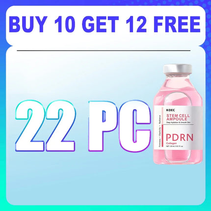 Stem Cell Serum PDRN Ampoule Collagen Moisturizing Anti-Aging Essence Reduce Fine Lines Wrinkle Tighten Brighten Face Skin 1PCS