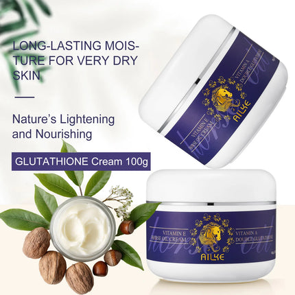 AILKE Glutathione 5-in-1 Women Skin Care Kit, With Body Lotion,  Serum, Dark Spot Removal Cream, Body Cream, Brightening Soap