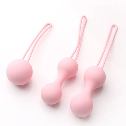 Progressive Kegel Exercise Balls | Silicone Vaginal Tightening Trainer for Adults