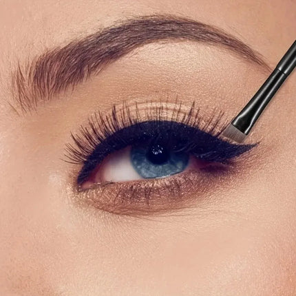 KSHBO The Upgrade Blade Eyeliner Brush Ultra Thin Fine Angle Flat Eyebrow Brush Under The Eyes Place Precise Detail Brush