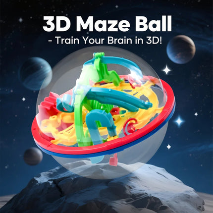 Perplexus Ball 3D Maze Ball Puzzle Toy Maze Game Mini Magic Intelligence Idea Labyrinth IQ Gifts for Kids and Adults