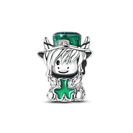 925 Sterling Silver Charms Mother Girl Boy Family Life Pendant Beads Fit Original Bracelet Necklace Diy Charm Women's Party Gift