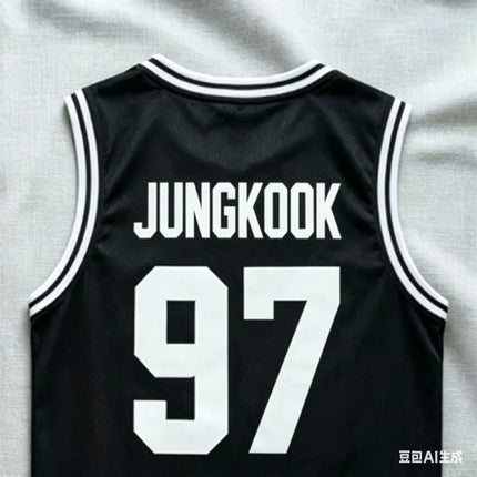 2026 New Concert K-pop Idol Surrounding Basketball Vest BTS Entertainment Concert Fans Commemoration for Men and Women Jersey