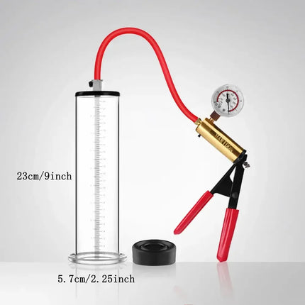Physical Pump Dick Trainer Penis Enlarger Male Spa Penis Enlargement Penis Pump Cock Extender  Vacuum Pump For Men Glans Sex Toy