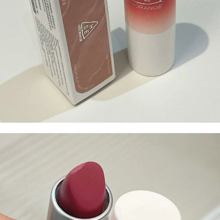 HERORANGE yarn felt velvet fog matte lipstick fog face velvet color holding makeup lifting color whitening lipstick