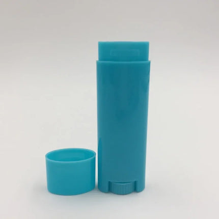 10/30/50/100/200 Empty PP 5g Oval Lipstick Tube Empty Round Lip Gloss Tube Clear Travel Bottle Plastic Diy Oval Lip Balm Tubes