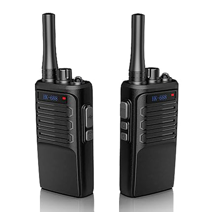 2 Pack Kids Walkie Talkies, 3KM Long Range Two Way Radio, 16 Channels Easy Operation Toy for Boys Girls 3-12 Years Old
