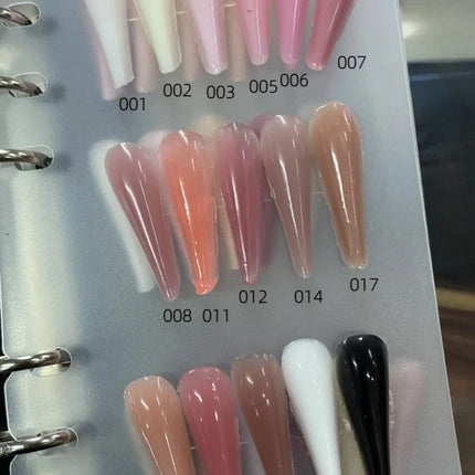 MSHARE 50g Shimmer Pink White Acrylic Gel TPO Free Glitter Shiny Extension Acryl Hard Gel Nails Sculpting Construction