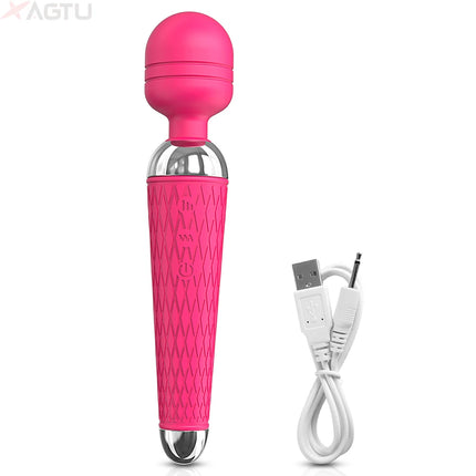 Clitoris Stimulation Powerful AV Vibrator Female Magic-Wand Nipple Clitoris Stimulator Adult Erotic Product Sex Toys for Women
