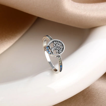 925 Originales Silver Bow Tree Of Life All For Love Heart Wedding Ring Luxury Set Woman Jewelry Party Gift Things From 1$