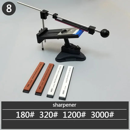 Ruixin Pro Sharpener Professional Kitchen Knife Fix Fixed Anglehigh Quality Stones Sharpening  with Multi Stone Whetstone Grind
