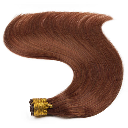Straight ITIP Human Hair Extension 100% Real Human Hair Extensions 0.8g/pc 1g/pc 50 Strands Capsule Keratin Human Fusion Hair