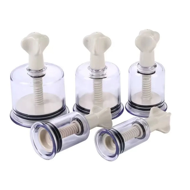 Nipple Sucker Enhancer with Nipple Clips Clitoral Stimulation Toy Soft Silicone Intimate Foreplay Pleasure Tool for Women 18+
