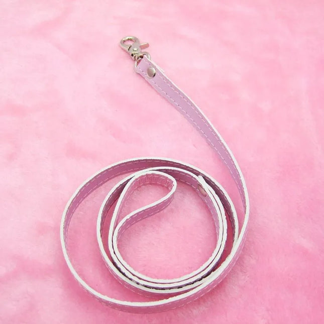 Fetish Bondage Restraints Sex Products PU Leather Wrist Ankle Cuffs for Adult Games, Handcuff Footcuff Couples Roleplay
