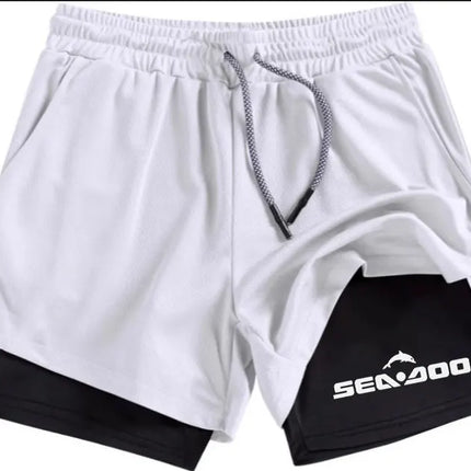 Summer sea doo Shorts Men Male Breathable Tennis padel Shorts Quick-Drying Badminton Men's short pant Outdoor Running Shorts