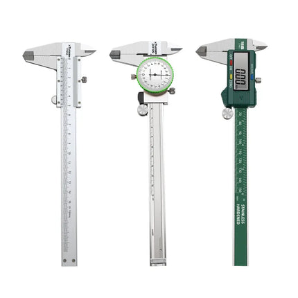 Digital Stainless Steel Caliper 0-150mm, IP54 Shockproof Electronic & Dial Dial Display for Precision Measurement