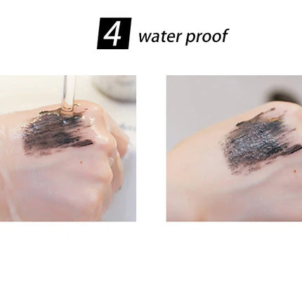 1 pcs 4D Silk Fiber Eyelash Lengthening Mascara Waterproof Long Lasting Eyelashes Black Eyelash Extension Makeup 3D Mascara Cos