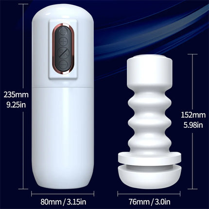 Sex Toy for Men Thrusting Male Masturbation Cup Pocket Vagina Pussy Penis Trainer Sexy Voice Men's Masturbator Toy Adults Goods