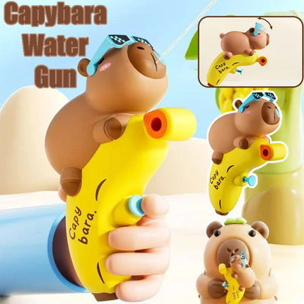 1-20PCS Cartoon Capybara Squirt Water Toy Outdoor Beach Water Play for Summer, Kids' Bath Toy Water Play Gift