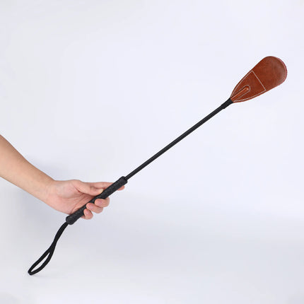 Erotic Riding Horse Crop Hunting Fetish Leather Spanking Paddle Pony Play Flogger Sex Toys for Couples Long Bdsm Whip Bondage