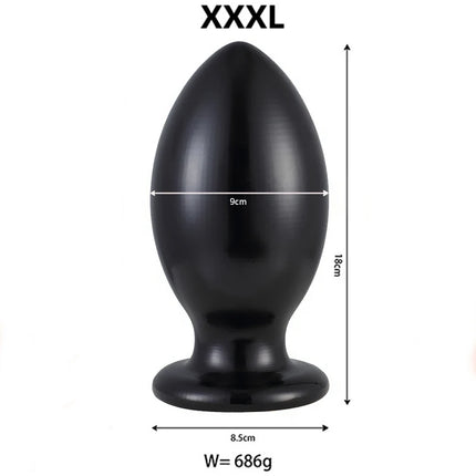 7 Size Buttplugs Anal Beads Balls Cunt Plug Dilatador Anal Plug Sex Toys Small And Big 9.5cm Huge Anal Plug Toys For Women Men