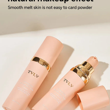 Long-lasting Matte Color-changing Foundation Liquid, Non-tarnishing, 4-in-1 Lightweight and Moisturizing Foundation Cream