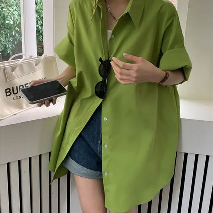 XEJ Elegant and Youthful Women's Blouses Oversize Shirts Women's Summer Clothing Spring 2022 Short-Sleeve Youth Blouses