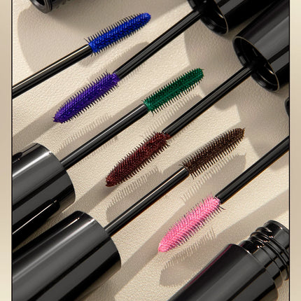 Chocolate Brown Mascara Colorful Curling Eyelash Extension Waterproof Fast Drying Lengthening Eye Black Lashes Makeup Lasting