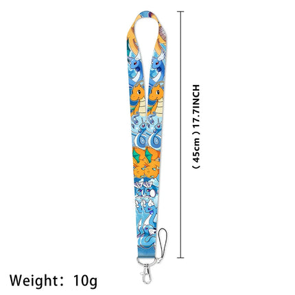 Cute Anime Lanyards For Key Neck Strap Lanyards ID Badge Holder Keychain Key Holder Hang Rope Keyrings Accessories Gifts