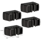black 4pcs