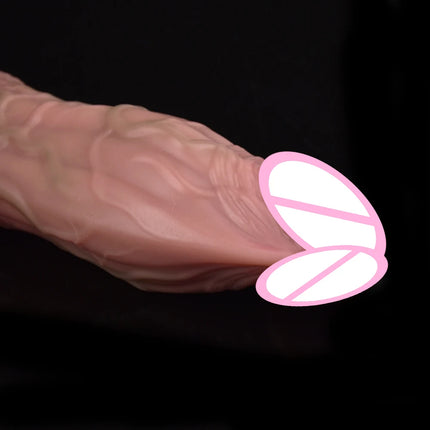 SXXY Close Head Realistic Penis Sleeve Sex Toys for Men Delay Ejaculation Dick Extender For Couples Sex Pleasure Sexshop