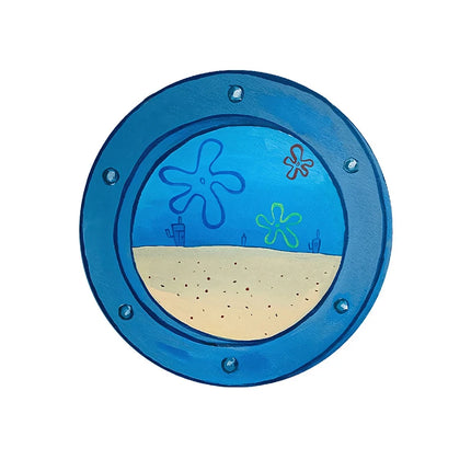 1PCS Kawaii Underwater World Stickers Tentacles Room Decoration Cartoon PVC 3D Stickers 25*25cm