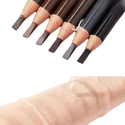 3pcs/1pc HENGSI Waterproof Sweat Resistant Eyebrow Pens, Anti Smudge, Durable, Not Easy to Fade, Multi Color Cosmetic Pens