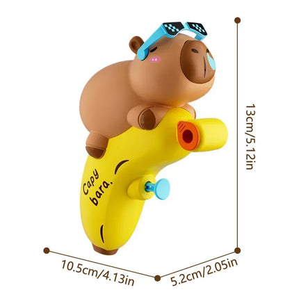 1-20PCS Cartoon Capybara Squirt Water Toy Outdoor Beach Water Play for Summer, Kids' Bath Toy Water Play Gift
