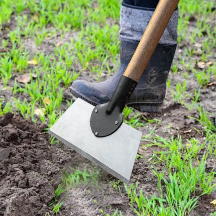 Multifunctional Outdoor Garden Shovel Manganese Steel Flat Shovel Deicing Remove Manure Shovel Planting Weeding Farm Tool