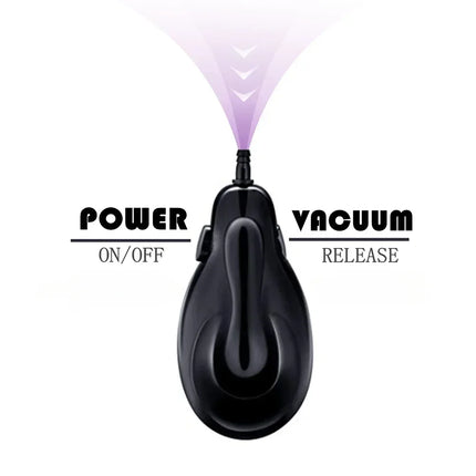 Electric Manual Vacuum Pump Penis Pump/Anal Pump for Adult Negative Pressure Exercise Suction Pressure Gauge Handle Accessory