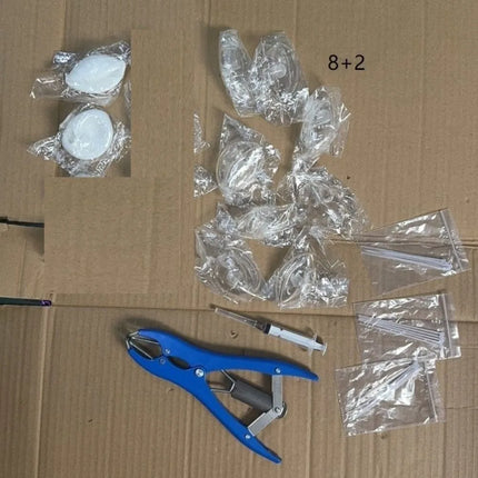 TPR DIY Ball Shell Kit Transparent Refillable DIY Stress Ball Making Kit Stretchy Round Ball Maker Kit
