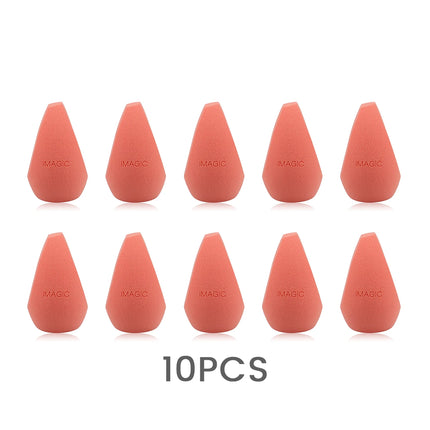 IMAGIC Makeup Sponge 10 Pcs Wet And Dry Puff Professional Soft Makeup Puff Sponge Ultra-High Quality Bigger Combination Packages