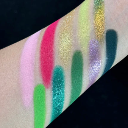 Anthemy 12 Color Eyeshadow Palette Backlight Butterfly Matte Chameleon High Pigmented Shimmer Flash Spotlight Eye shadow