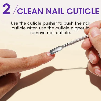 GELLEN Nail Polish Set 18ml 4PCS Kit Base Coat Top Gel Cuticle Softener Oil Salon Quality Manicure Pedicure Valentines Gift