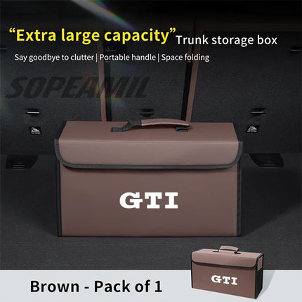 Volkswagen GTI Golf Arteon Tiguan Touareg Passat Polo Scirocco Jeeta CC Polo Car Trunk Storage Box Foldable Stowing Tidying Bag