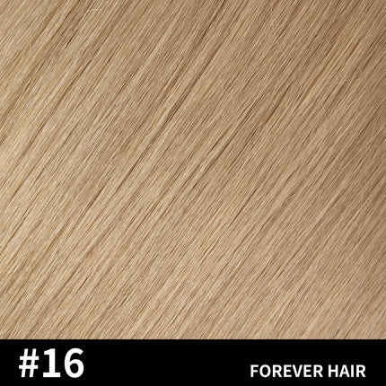 FOREVER HAIR 50g/pc 16" 18" 20" Remy Human Hair Weft Dark Brown European Straight Hair Extensions Natural Luxury Hair Weave