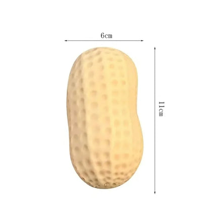 Peanut Stress Ball Crunchy Squeeze Ball Squishy Toy Buttery-Soft Feel Fidget Toy ASMR Sensory Anti Stress Toys for Kids Adults